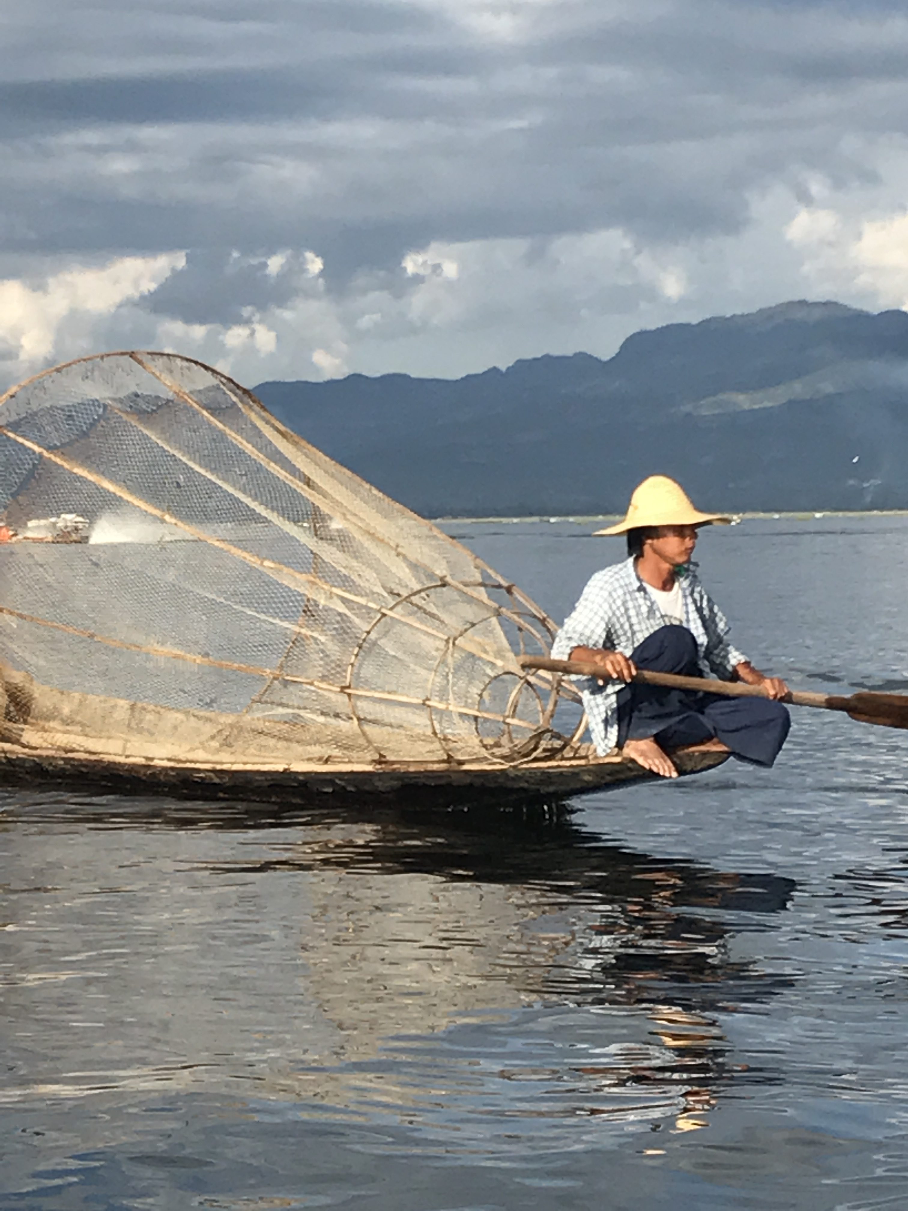 Les pêcheurs de Lac Inlé